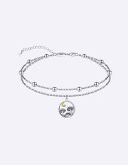 Serene Ocean Breeze Anklet